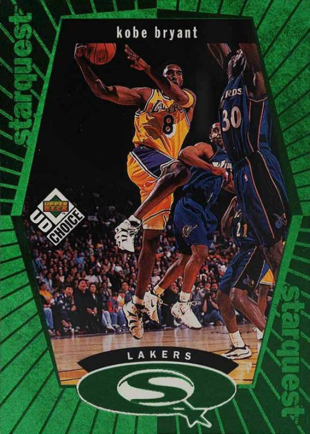 1998 Upper Deck Choice Starquest Kobe Bryant #SQ13 Basketball Card