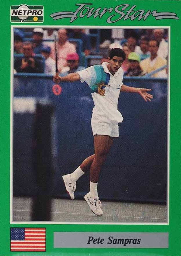1991 NetPro Tour Stars Pete Sampras #7 Other Sports Card
