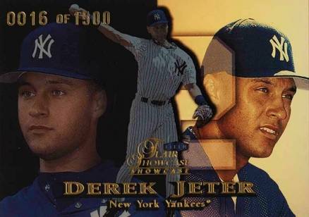 1999 Flair Showcase Derek Jeter #22 Baseball Card