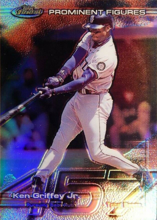 1999 Finest Prominent Figures Ken Griffey Jr. #PF44 Baseball Card