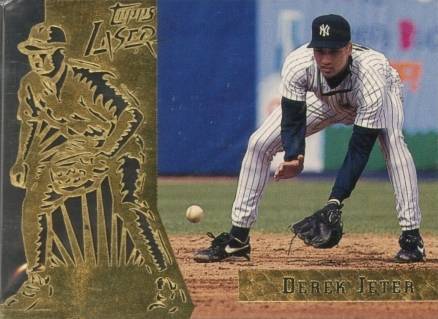 1996 Topps Laser Derek Jeter #82 Baseball Card