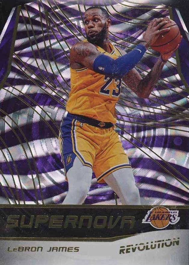 2019 Panini Revolution Supernova LeBron James #2 Basketball Card