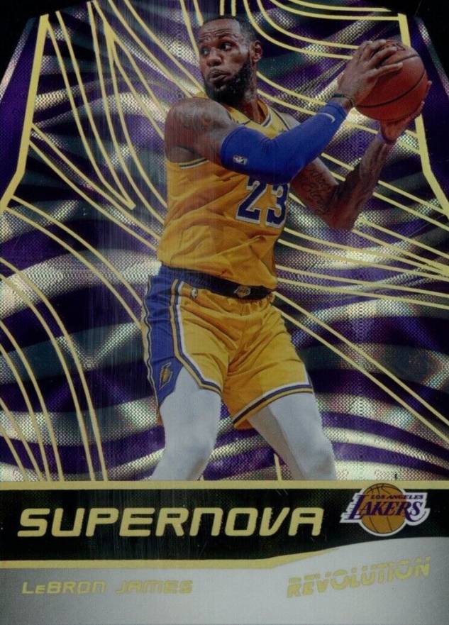 2019 Panini Revolution Supernova LeBron James #2 Basketball Card