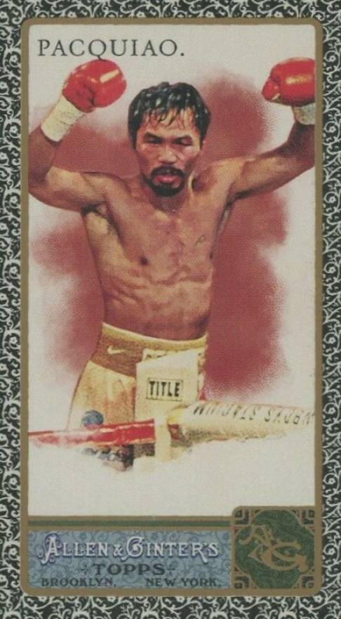 2011 Topps Allen & Ginter Manny Pacquiao #262 Other Sports Card