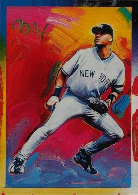 1997 Topps Gallery Peter Max Serigraphs Derek Jeter #PM1 Baseball Card