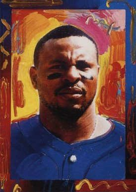 1997 Topps Gallery Peter Max Serigraphs Albert Belle #PM2 Baseball Card