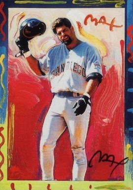 1997 Topps Gallery Peter Max Serigraphs Ken Caminiti #PM3 Baseball Card