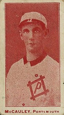 1910 Caramels Virginia League McCauley, Portsmouth #5 Baseball Card