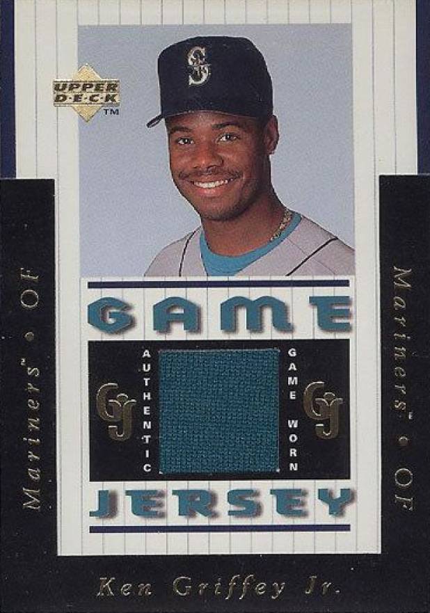 1997 Upper Deck Game Jersey  Ken Griffey Jr. #GJ1 Baseball Card
