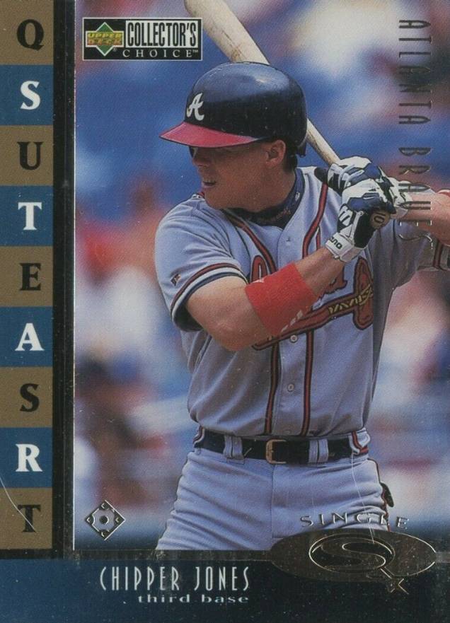 1998 Collector's Choice StarQuest Series 2 Chipper Jones #SQ16 Baseball Card