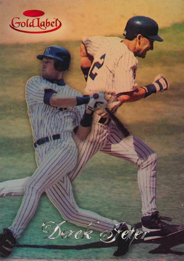 1998 Topps Gold Label Class 2 Derek Jeter #7 Baseball Card