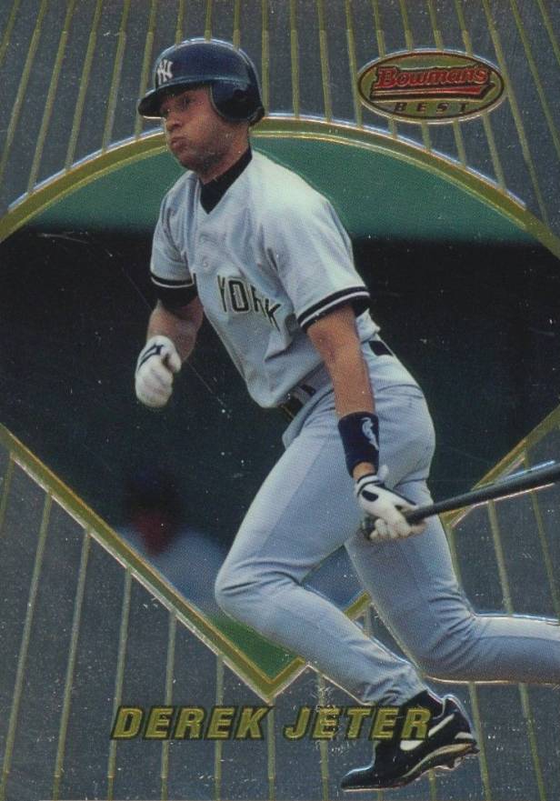 1996 Bowman's Best Preview Derek Jeter #BBP15 Baseball Card