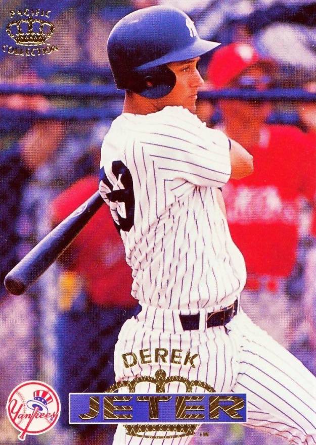 1996 Pacific Crown Collection Derek Jeter #383 Baseball Card