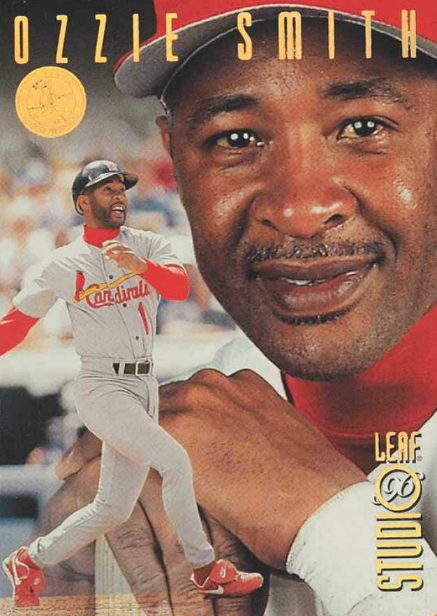 1996 Studio Press Proof Ozzie Smith #22 Baseball Card