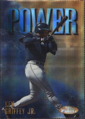 1997 Finest Embossed Ken Griffey Jr. #342 Baseball Card