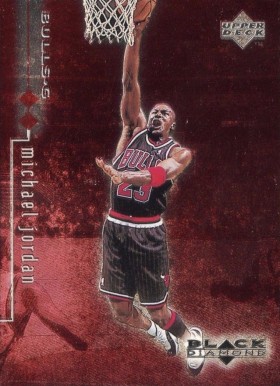 1998 Upper Deck Black Diamond Michael Jordan #12 Basketball Card