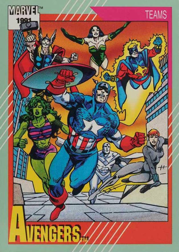 1991 Marvel Universe Series 2 Trading Cards Hologram