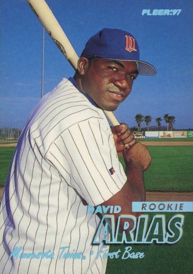 1997 Fleer Tiffany David Arias #512 Baseball Card