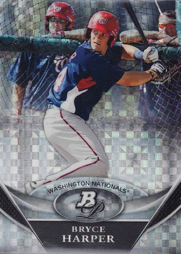 2011 Bowman Platinum Prospects Bryce Harper #BPP1 Baseball Card