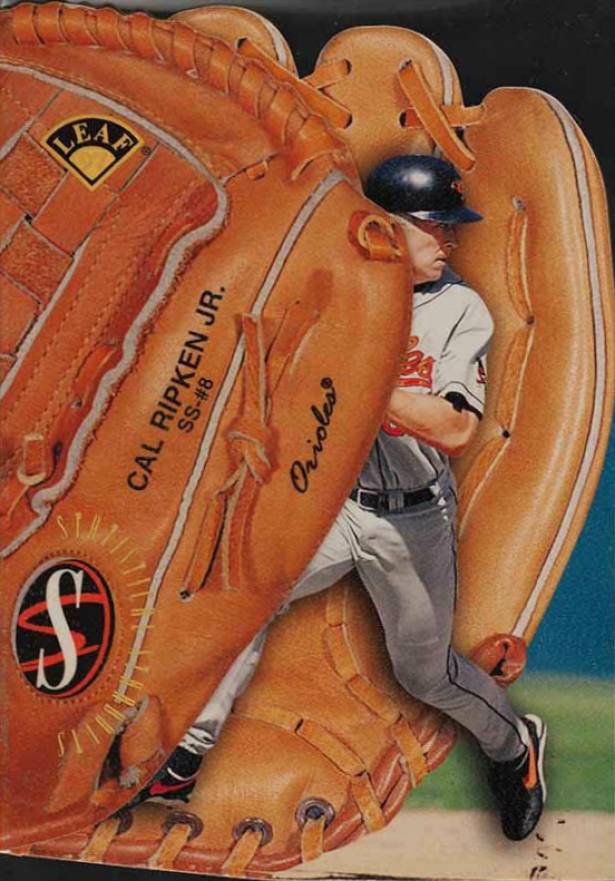 1997 Leaf Statistical Standouts Cal Ripken Jr. #9 Baseball Card