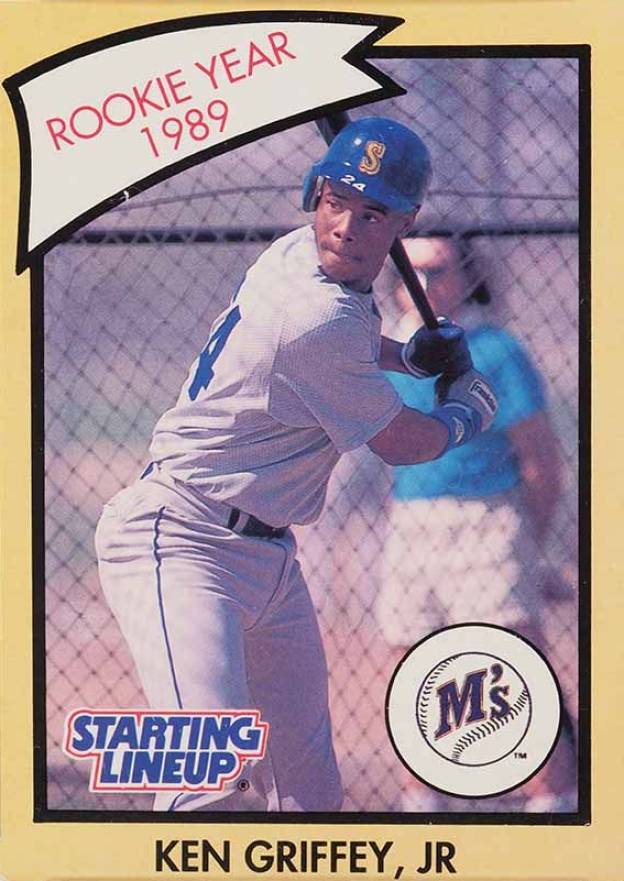1990 Kenner Starting Lineup  Ken Griffey Jr. # Baseball Card