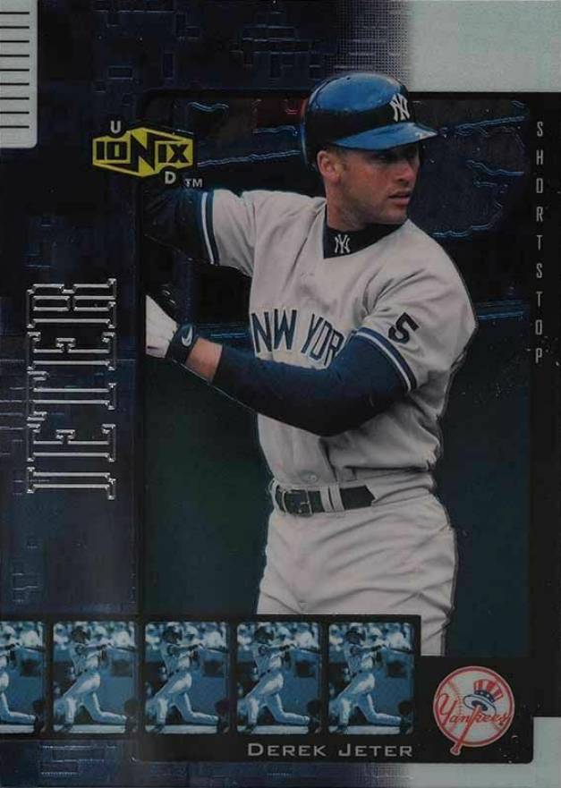 2000 Upper Deck Ionix Derek Jeter #60 Baseball Card