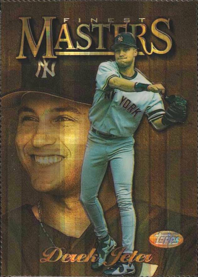 1997 Finest Embossed Derek Jeter #166 Baseball Card