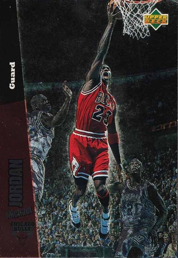 1996 Upper Deck Folz Vending Machine Minis Michael Jordan #1 Basketball Card