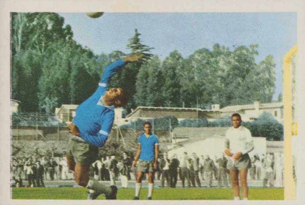 1961 62 WS-Verlag Wanne-Eickel Pele # Soccer Card