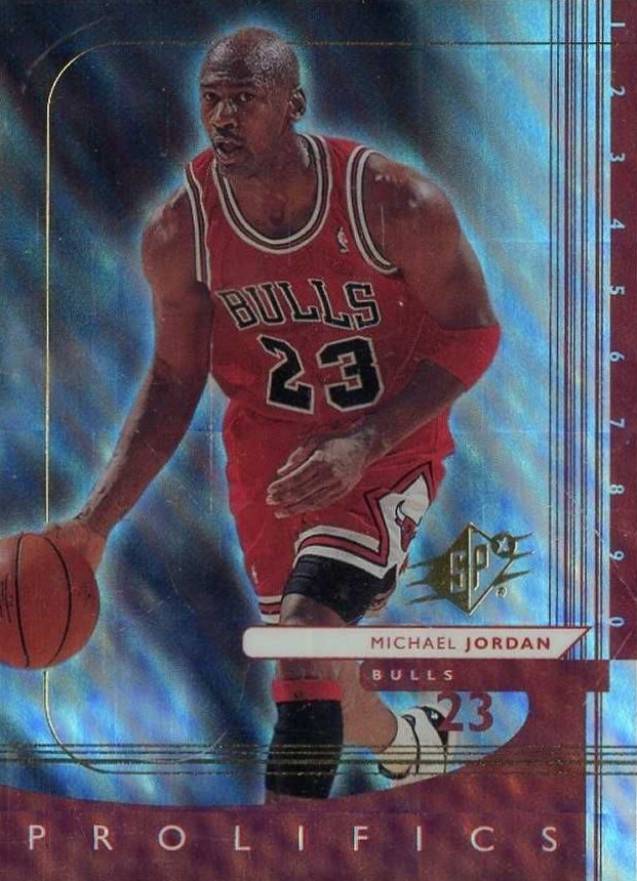 1999 SPx Proflics Michael Jordan #P1 Basketball Card