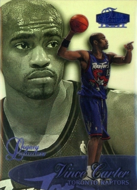 1998 Flair Showcase Legacy Collection  Vince Carter #25M Basketball Card