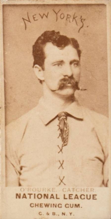 1888 G & B Chewing Gum Jim O'Rourke # Baseball Card