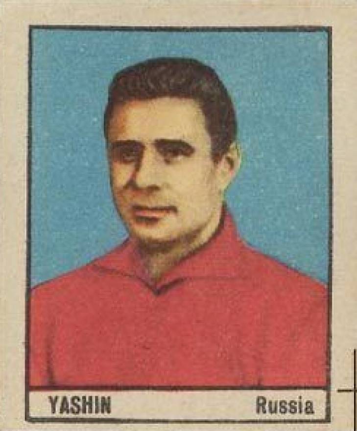 1962 Nannina Mondiali Del Cile Lev Yashin # Soccer Card