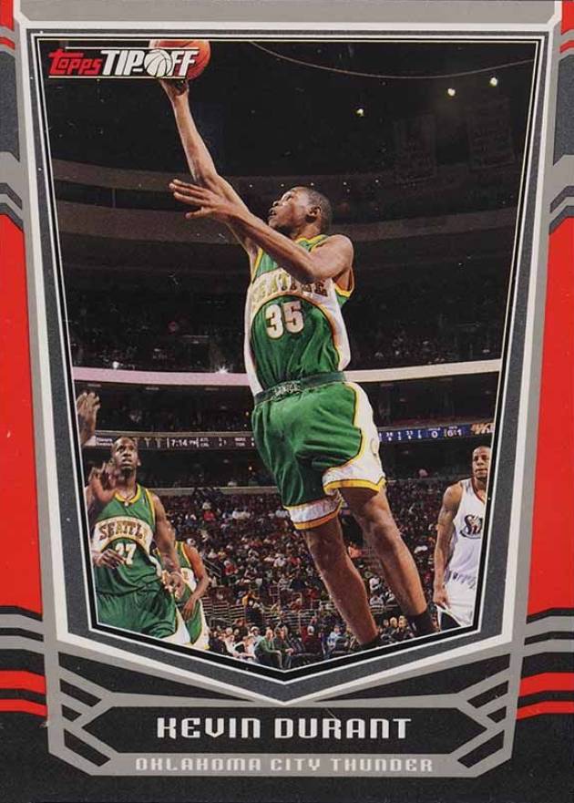 2008 Topps Tipoff Kevin Durant #35 Basketball Card
