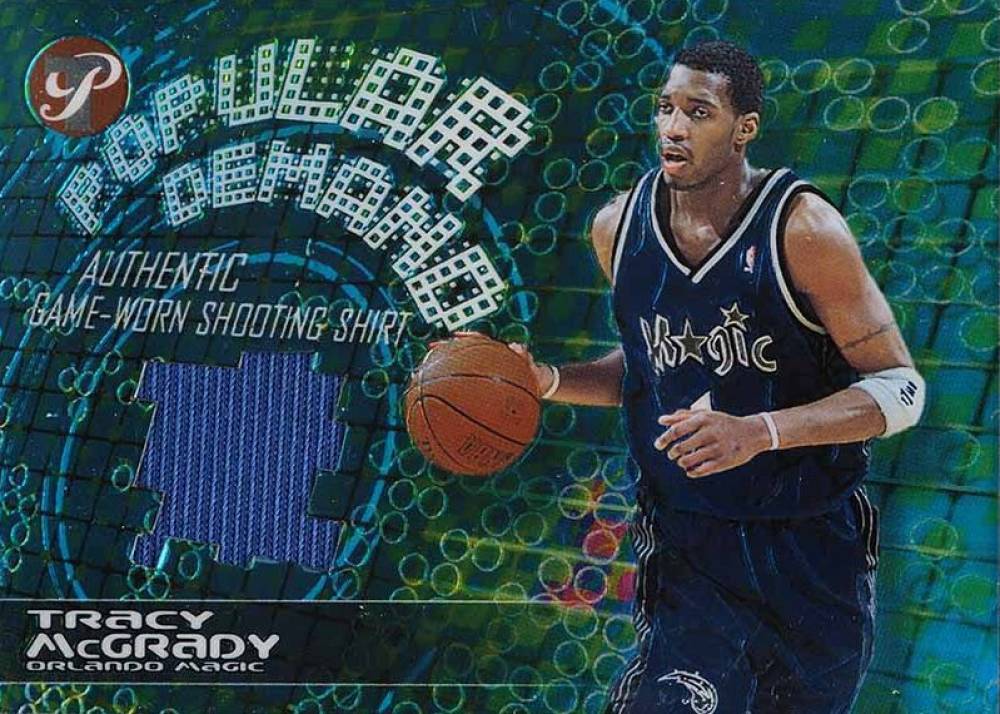 2002 Topps Pristine Popular Demand Tracy McGrady #PD-TM Basketball Card