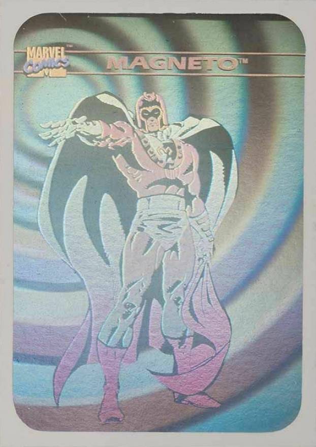 1990 Marvel Universe Hologram Magneto #MH2 Non-Sports Card
