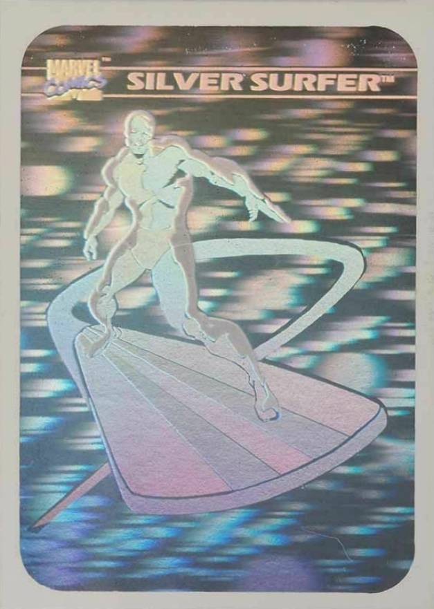 1990 Marvel Universe Hologram Silver Surfer #MH3 Non-Sports Card