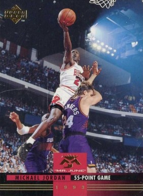 1993 Upper Deck Mr. June Michael Jordan #MJ7 Basketball Card