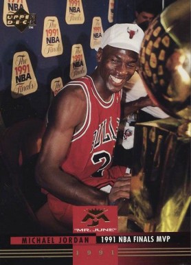 1993 Upper Deck Mr. June Michael Jordan #MJ3 Basketball Card