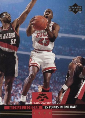 1993 Upper Deck Mr. June Michael Jordan #MJ4 Basketball Card