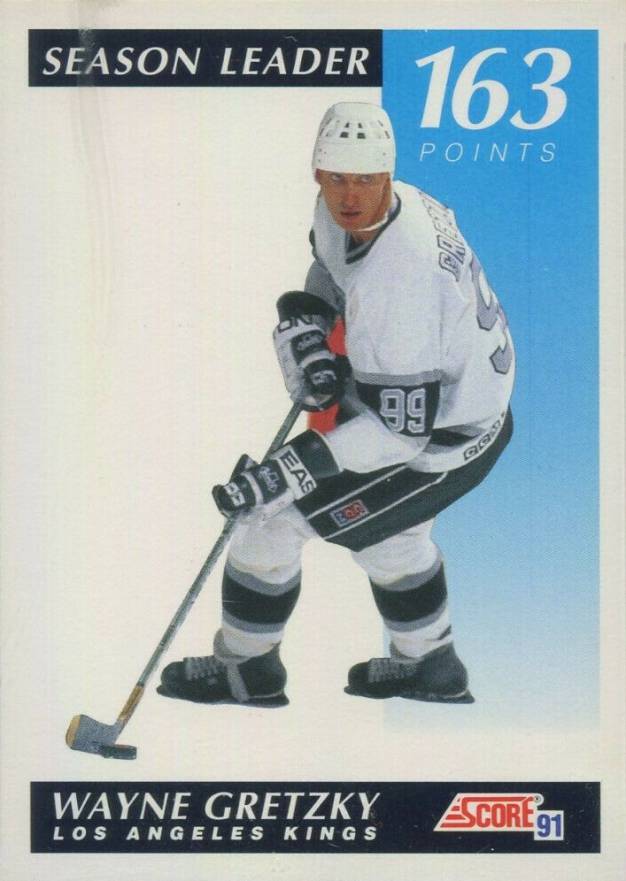 1991 Score American Wayne Gretzky #406 Hockey Card