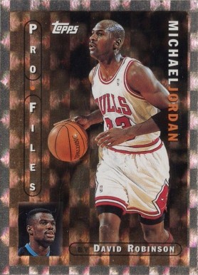 1996 Topps Chrome Pro Files Michael Jordan #PF-3 Basketball Card