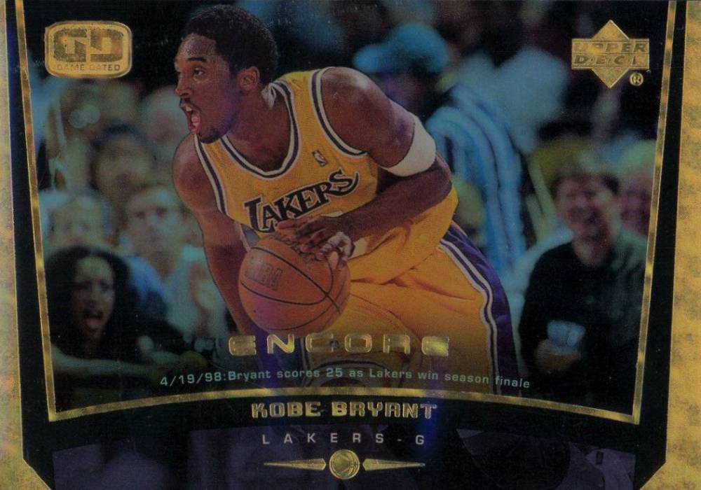 1998 Upper Deck Encore Kobe Bryant #39 Basketball Card