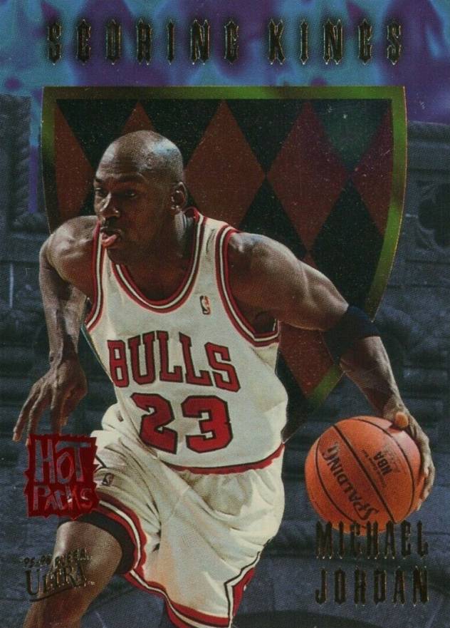 1995 Ultra Scoring Kings Michael Jordan #4 Basketball Card