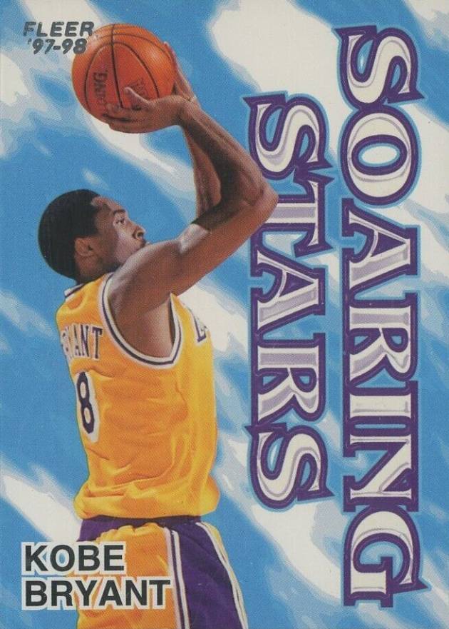 1997 Fleer Soaring Stars Kobe Bryant #4 Basketball Card