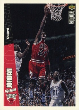 1996 Collector's Choice Michael Jordan #23 Basketball Card