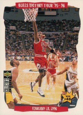 1996 Collector's Choice Michael Jordan #26 Basketball Card