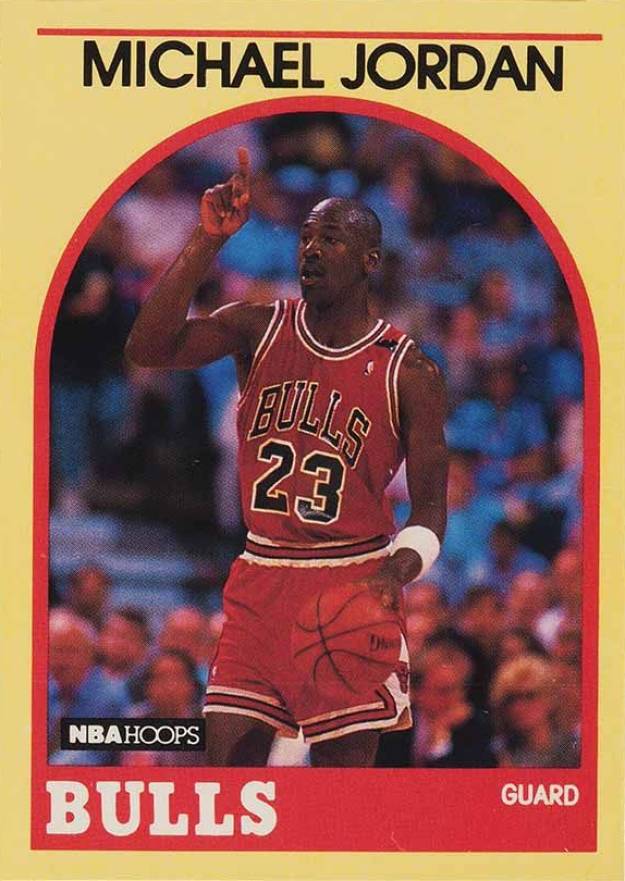 1990 Hoops Superstars Michael Jordan #12 Basketball Card