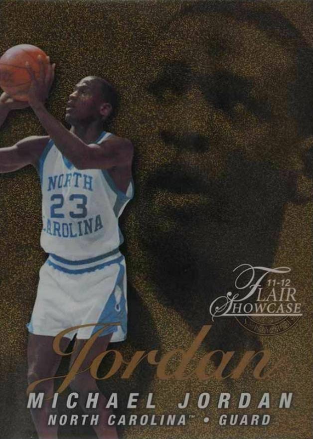 2011 Fleer Retro Flair Showcase Michael Jordan #FL-1 Basketball Card
