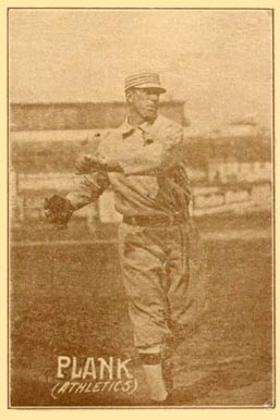 1914 Texas Tommy Type 1 Eddie Plank #39 Baseball Card